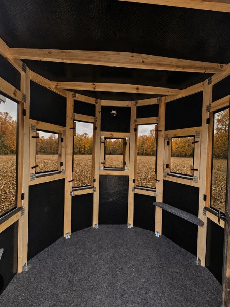 Cros Nest Blind Inside